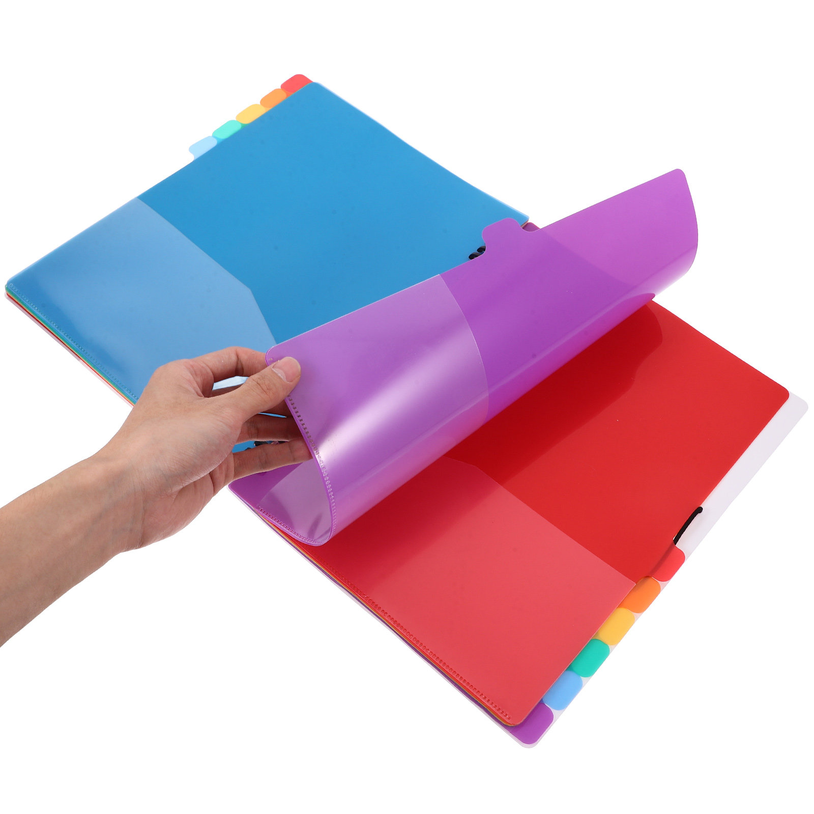 A4ドキュメントオーガナイザーファイルバインダー（カラーディ - Tab Divider A4 のレビューと価格