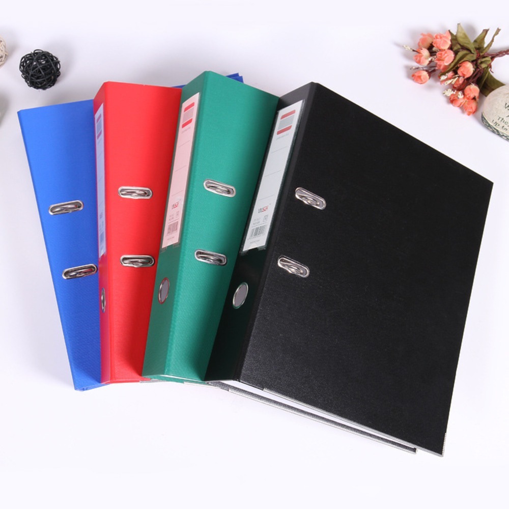 2つの穴のためのプラスチックプライマーファイル,ポータブルフ - Binder A4 Lever のレビューと価格