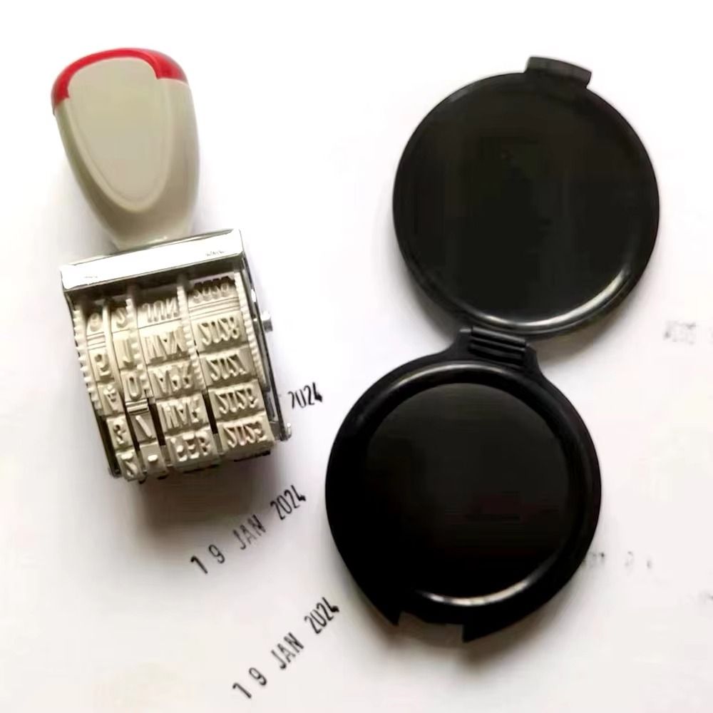実用的なデジタル日付ホイールスタンプ、調整可能なヴィンテージ - Rubber Date Stamp のレビューと価格